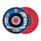 Pferd 5" x 7/8" A.H. POLIFAN Flap Disc - CO-COOL SG STEELOX, Ceramic oxide, 60 Grit, Conical 62659 - alternate 1